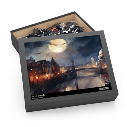 London Night Puzzle Delight | Puzzle | Back-to-School, Fall Picks, Games, Holiday Picks, Home & Living, Puzzles, TikTok, Valentine's Day, Valentine's Day Picks | Prints with Passion