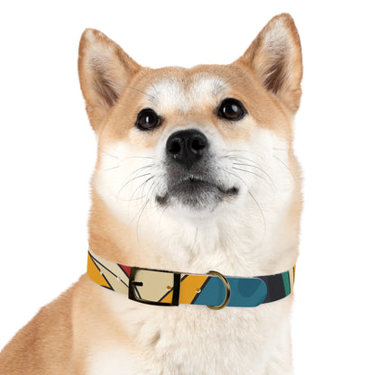 Retro Waves Dog Collar: Vibrant & Stylish