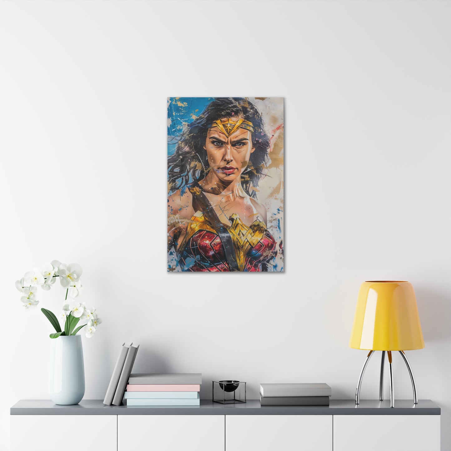 Wonder Woman Art Print : A Heroine's Spirit | Canvas | Art & Wall Decor, Canvas, Fall Picks, Hanging Hardware, Home & Living, Indoor, Top Spring Products, Valentine's Day promotion | Prints with Passion