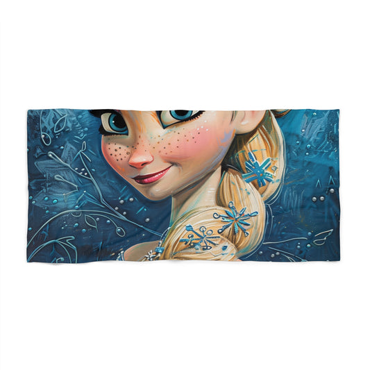 Bring the magic of Disney's Frozen to the beach with these vibrant Elsa beach towels. Perfect for sunny days by the water