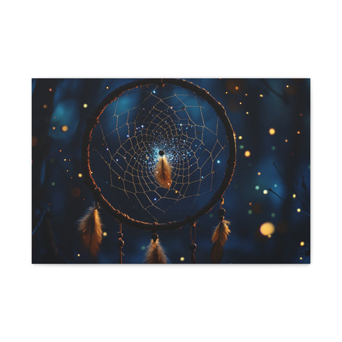 Dreamcatcher with Animated Stardust — Canvas Wall Art — Front Gallery-Wrapped Canvas View