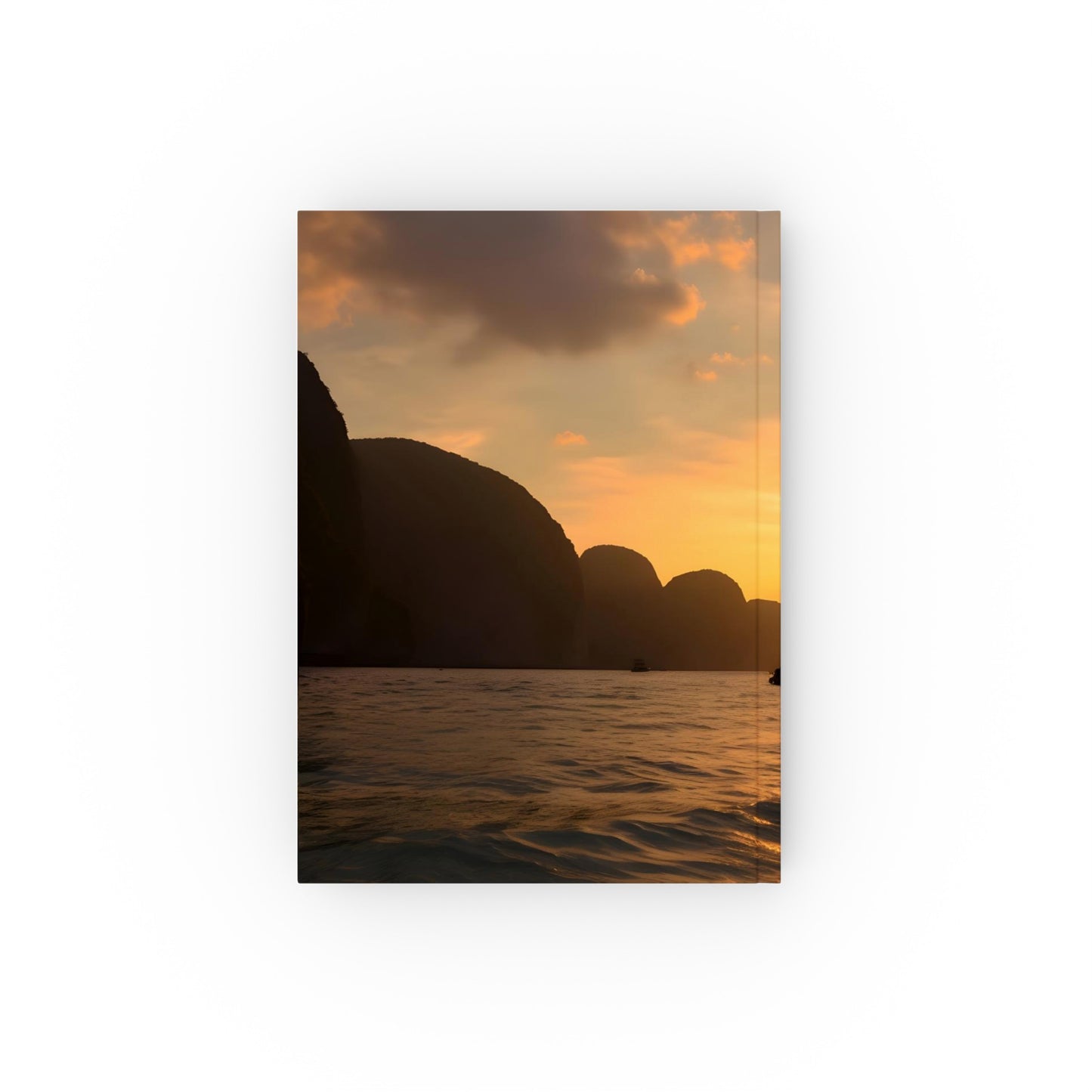 "Maya Bay Memories Journal - Capture Thai Sunset Beauty | High-Quality, Stylish, Ideal for Travel | Great Gift Option"