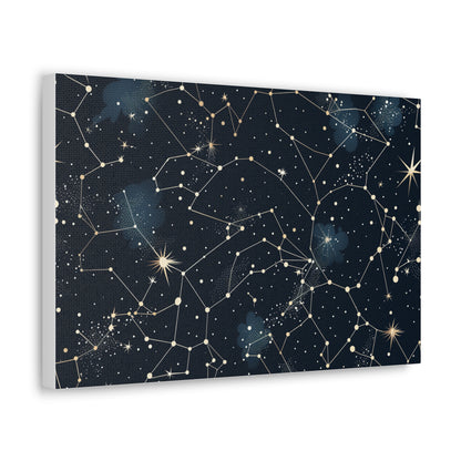 Starry Night Sky Canvas Print