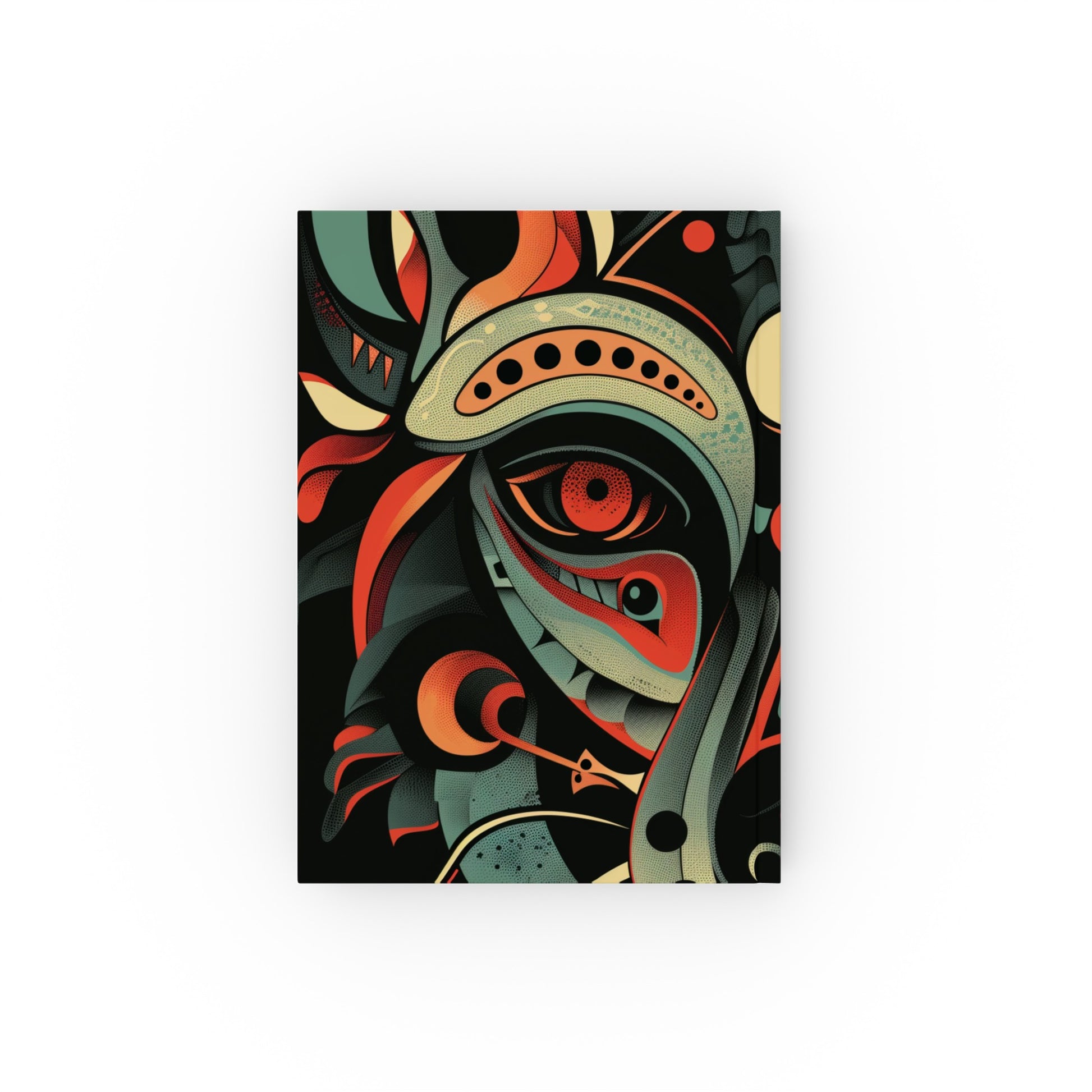 "Totem Keeper's Journal: Embrace primal wisdom with tribal animal totems. High-quality, versatile, perfect for all seasons. Makes a great gift. Shop now! #spirituality #journal #giftidea"