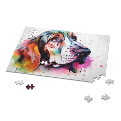 Basset Hound Bliss Puzzle