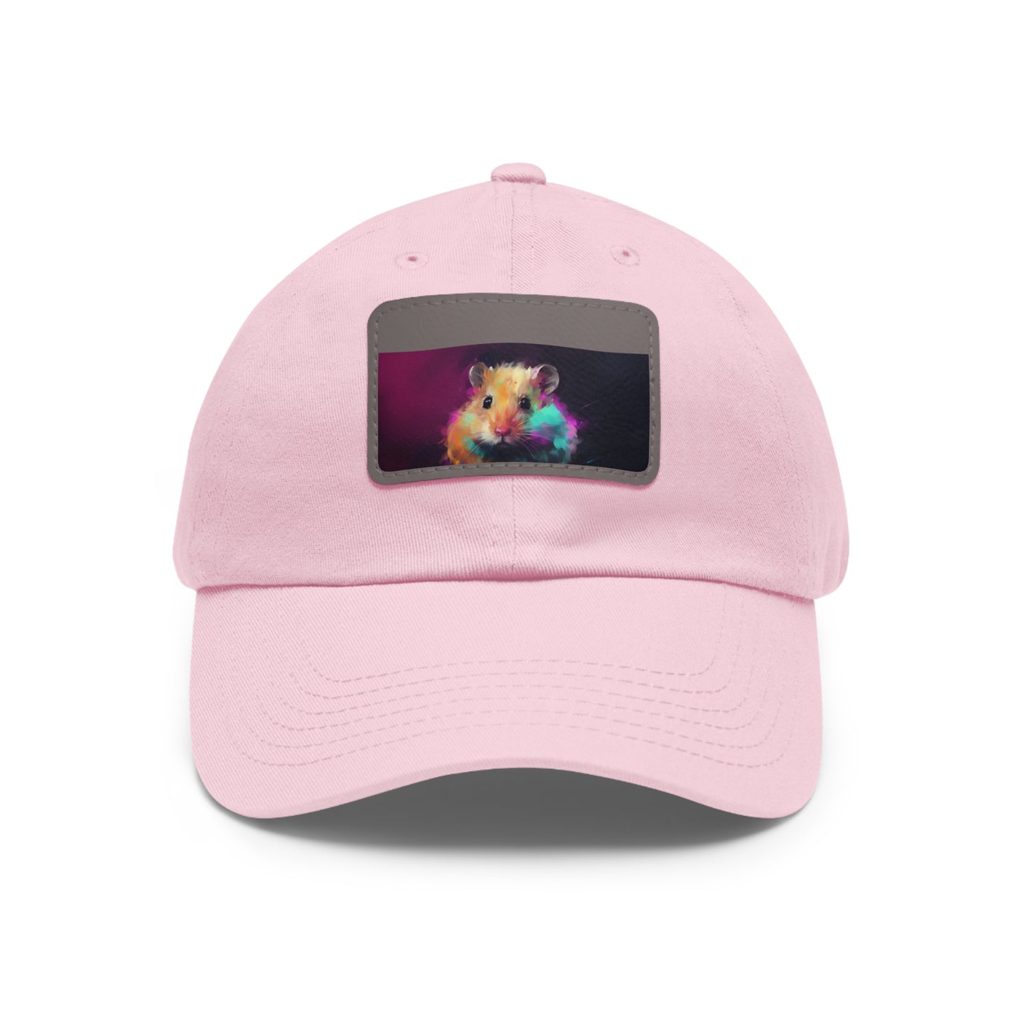 Neon Hamster Bliss Baseball Cap