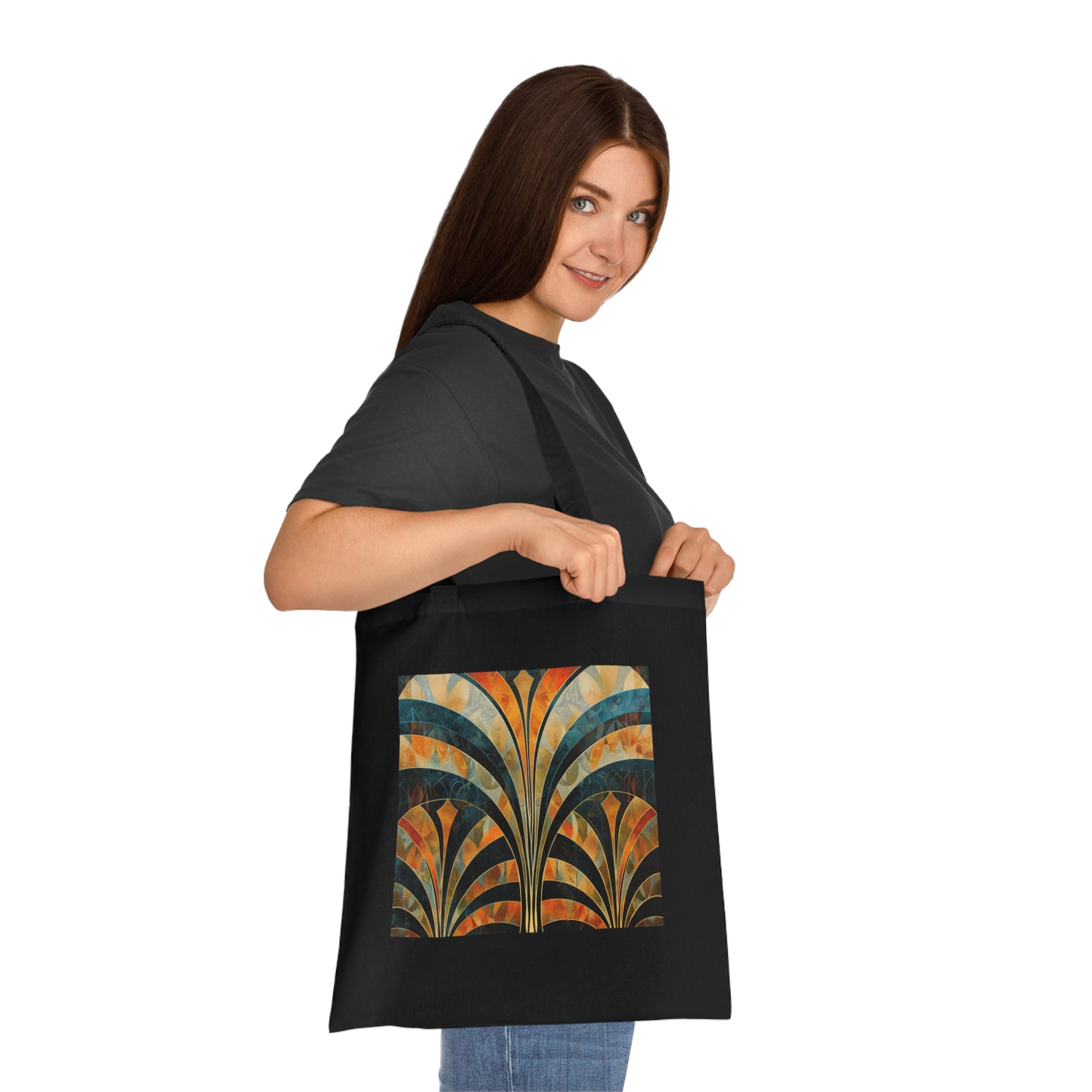 Geometric Glamour Tote Bag | Tote Bag | Accessories, Bags, Cotton, DTG, Totes | Prints with Passion