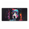 Cute Collie — XL & XXL Desk Mat — Full Top-Down Artwork View