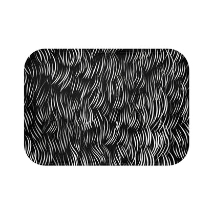 Ink Flow Bath Mat