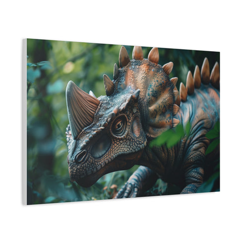 Stegosaurus Dinosaur — Canvas Wall Art — Product Detail View 6
