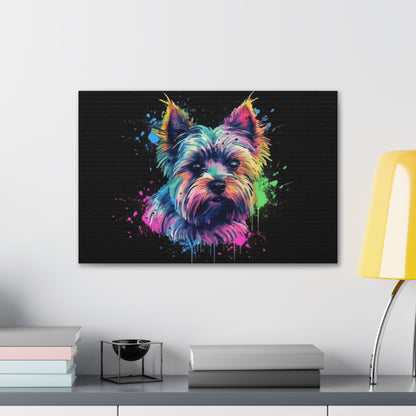 Yorkshire Terrier Canvas Print