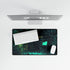 Overgrown Library with Glowing Books — XL & XXL Desk Mat — Product Detail View 8
