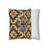 Mediterranean Artisan Ceramic Tiles Seamless Square Cushion Cover - View 4 | Prints With Passion