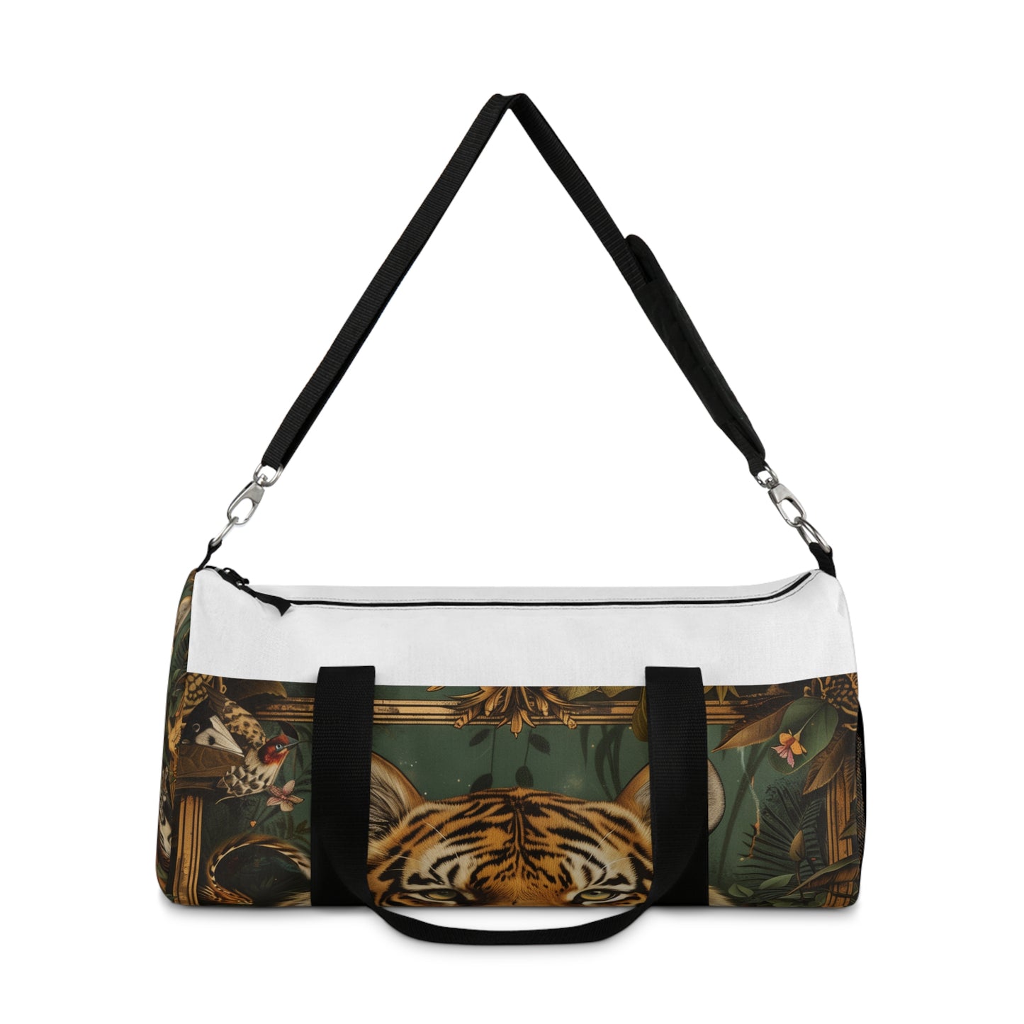 Wild Tiger Print Duffel Bag