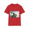 Infinite Dream Staircase Surrealist Graphic Unisex Softstyle T-Shirt - View 2 | Prints With Passion