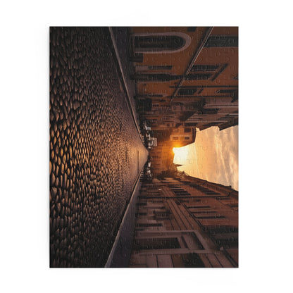 Rome Streets Sunset Jigsaw Puzzle