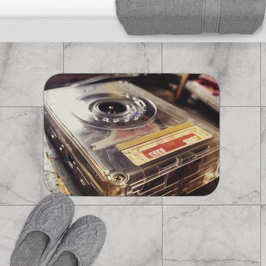 Cassette Cool Bath Mat | Bath Mats | Bath, Bathroom, Home & Living, Indoor, Sublimation | Prints with Passion