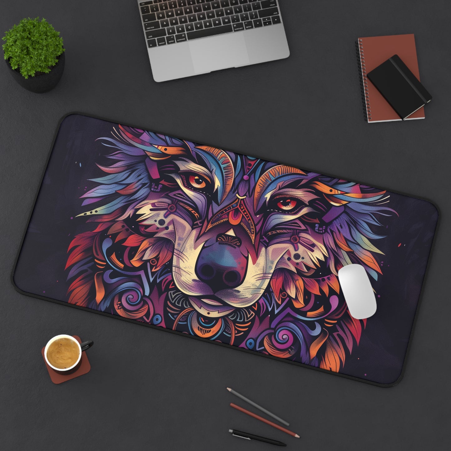 Neon Jungle Desk Mat: Elevate Your Workspace