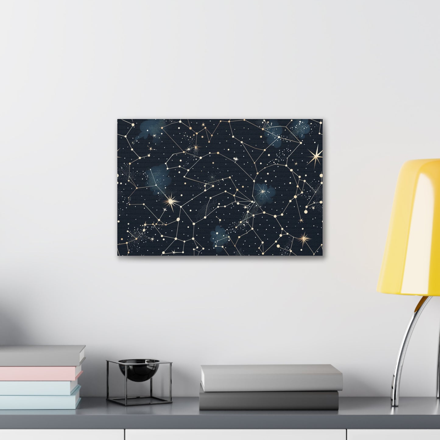 Starry Night Sky Canvas Print