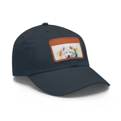 Watercolor Samoyed Charm Baseball Cap