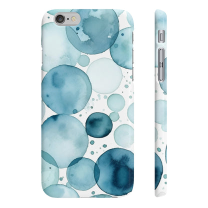 Glacial Gaze: Seamless Eyes Pattern Phone Case