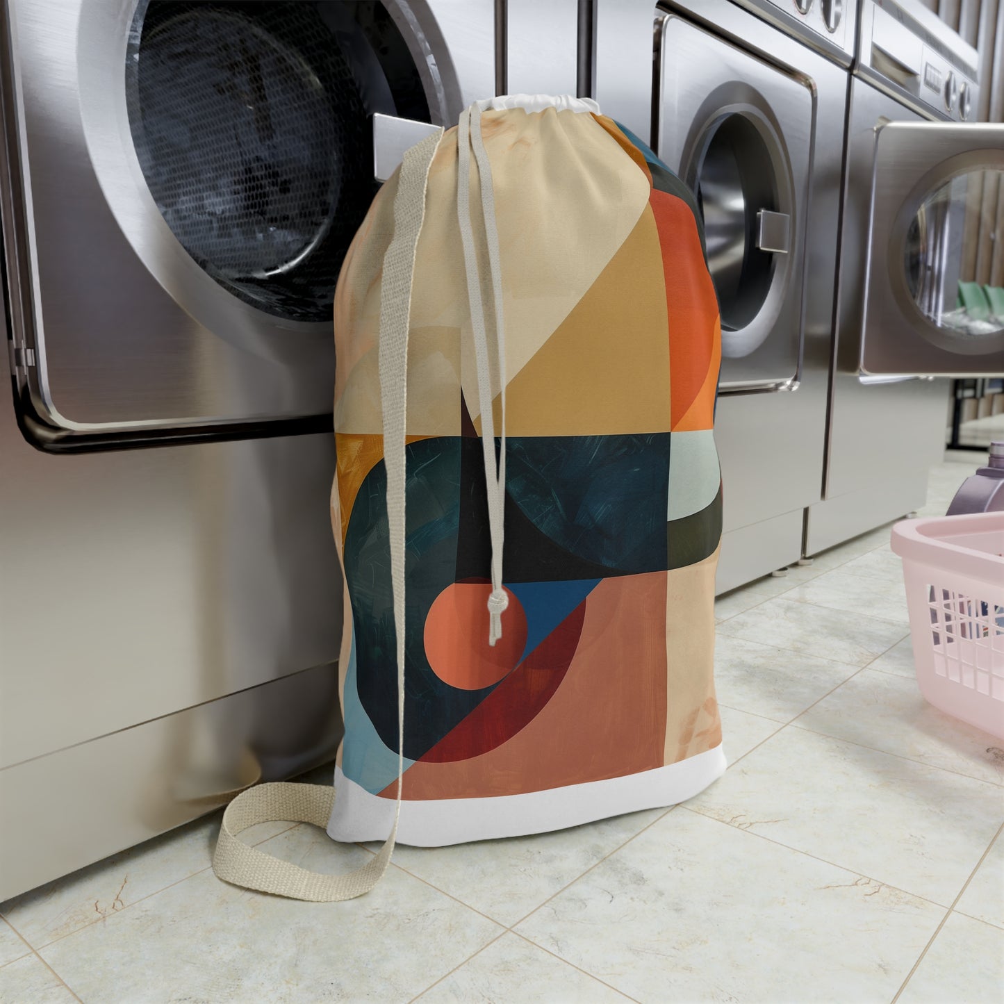 Geometric Shape Laundry Bag | Home Decor | Accessories, All Over Print, AOP, Bags, Laundry, Sublimation | Prints with Passion