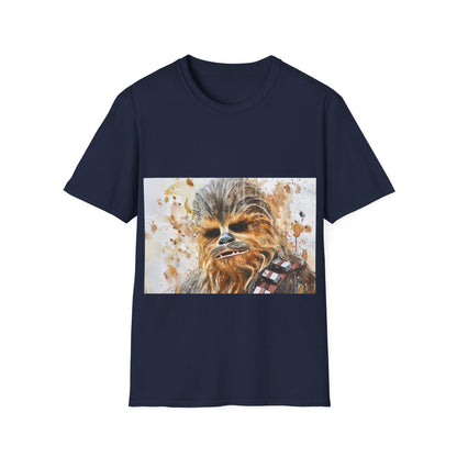 Chewbacca Watercolor Tshirt: Furry Fashion