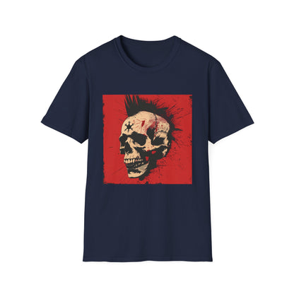 Anarchy's Anthem: Punk Rock Skull T-Shirt