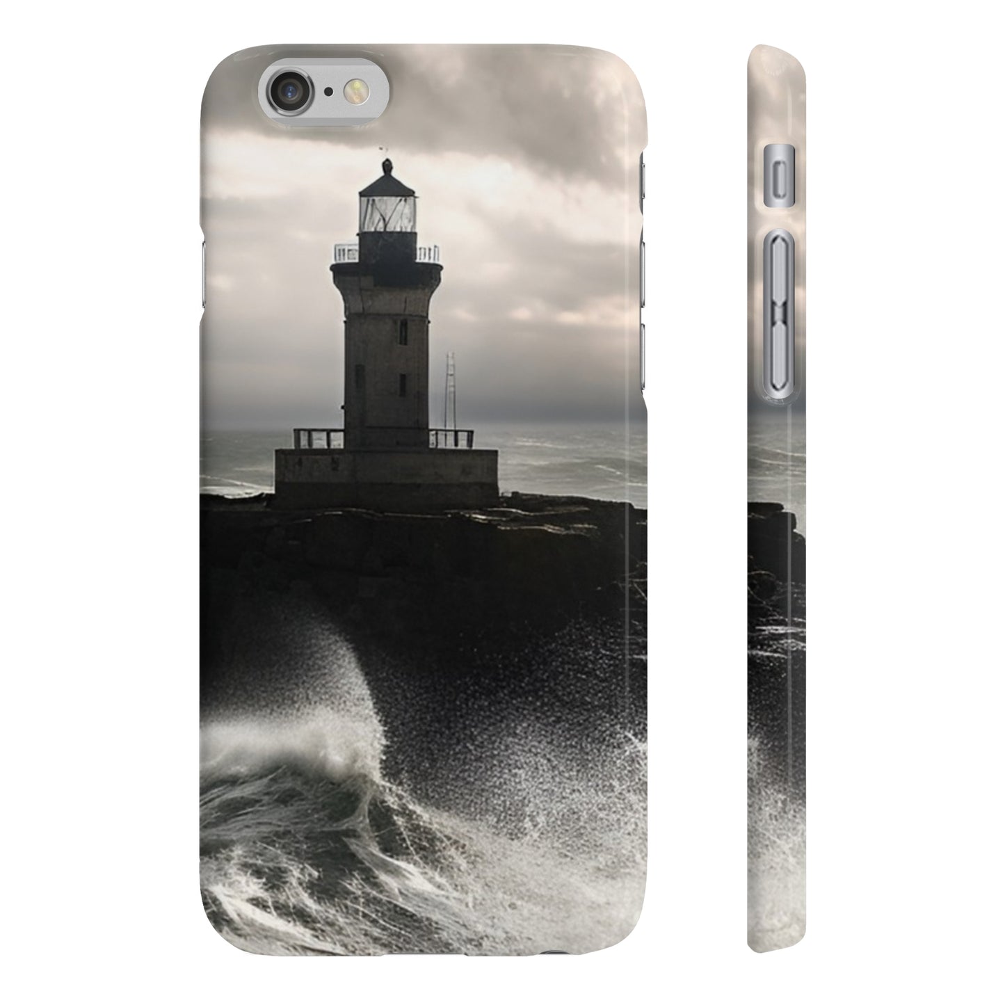 Stormy Seas Lighthouse Phone Case