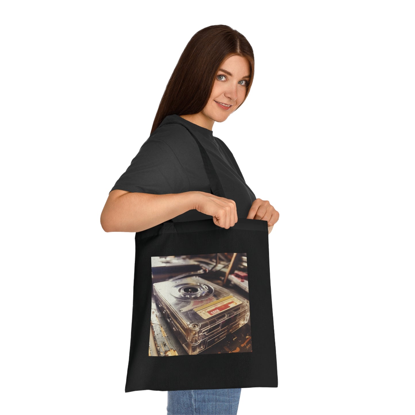 Retro Rewind Tote Bag | Tote Bag | Accessories, Bags, Cotton, DTG, Totes | Prints with Passion