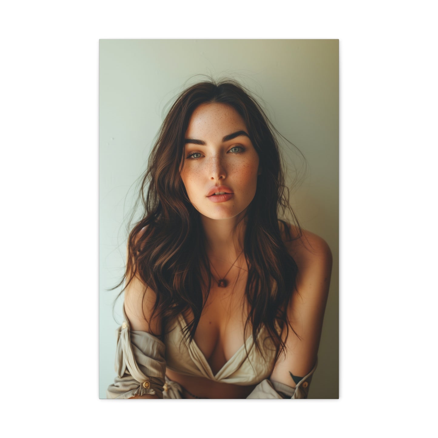 Canvas: Megan Fox Boohoo | Canvas | Art & Wall Decor, Canvas, Fall Picks, Hanging Hardware, Home & Living, Indoor, Top Spring Products, Valentine's Day promotion | Prints with Passion