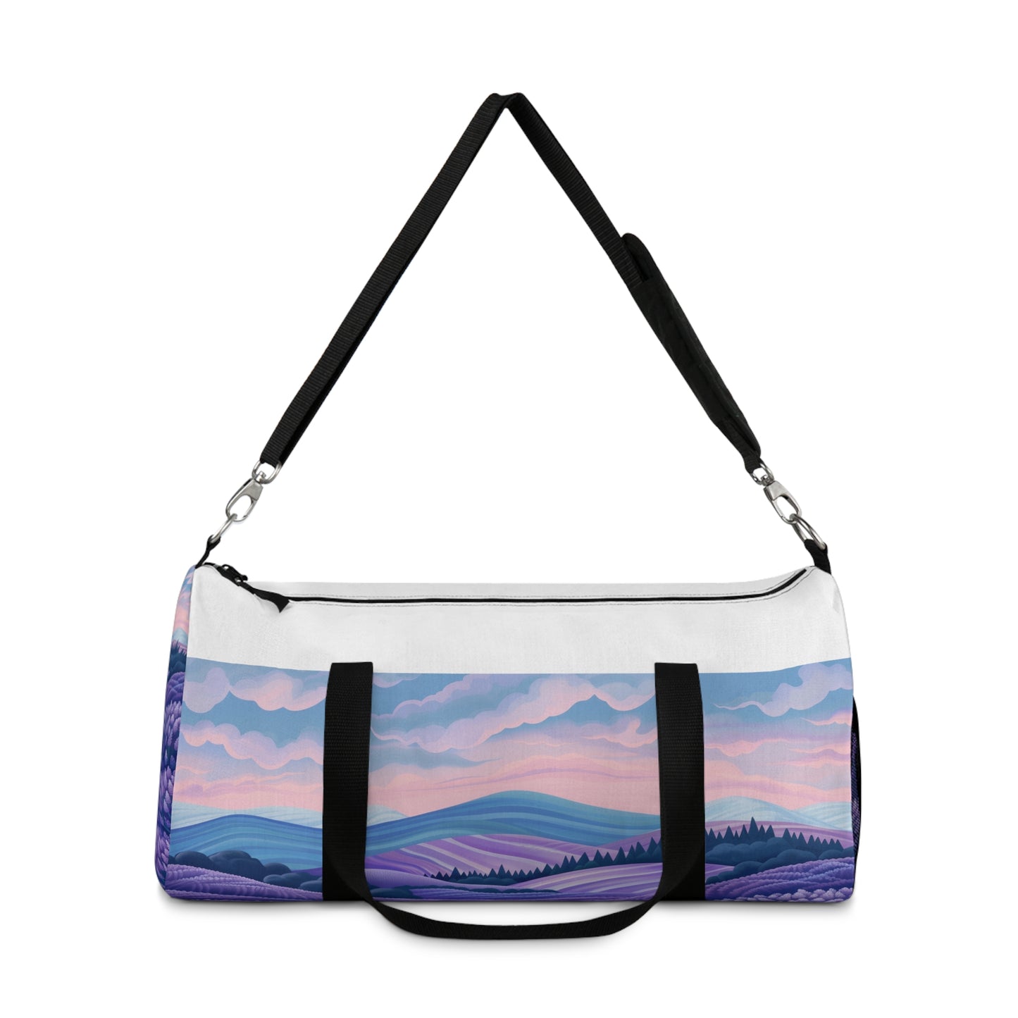 Lavender Fields Duffel Bag