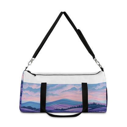 Lavender Fields Duffel Bag