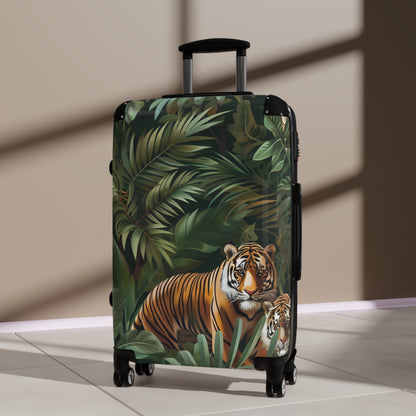 Tiger Print Jungle Safari Suitcase