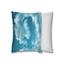 Clouds Forming a Dragon in Sky — 40×40 Cushion Cover — Sofa & Living Room Lifestyle View