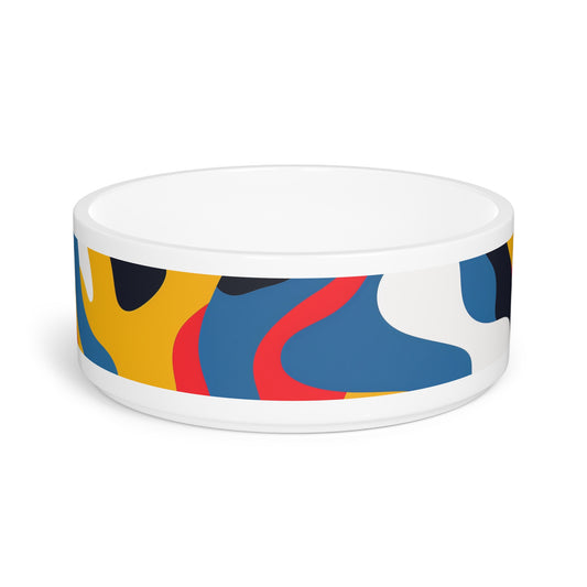 Vibrant Modern Pet Bowl Design