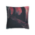 Temple Stairs Disappearing into Cosmos Double-Sided Square Cushion Cover