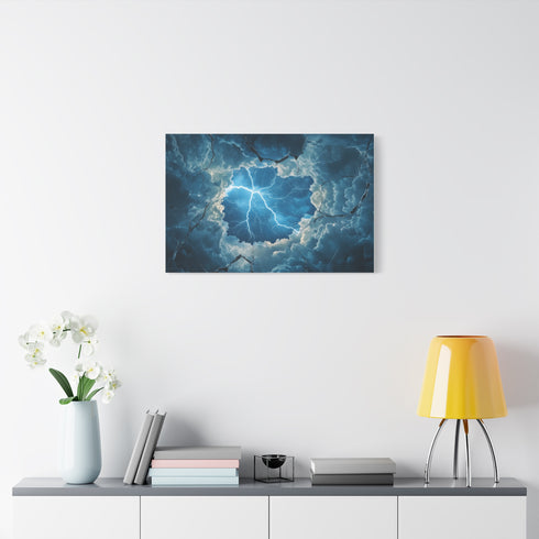 Sky Cracked Open by Thunder God — Canvas Wall Art — Product Detail View 7
