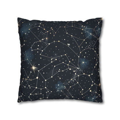 "Transform your bedroom into a celestial oasis with our Cosmic Dream Pillowcase, featuring a seamless pattern of twinkling stars. Perfect for your bedtime sanctuary."