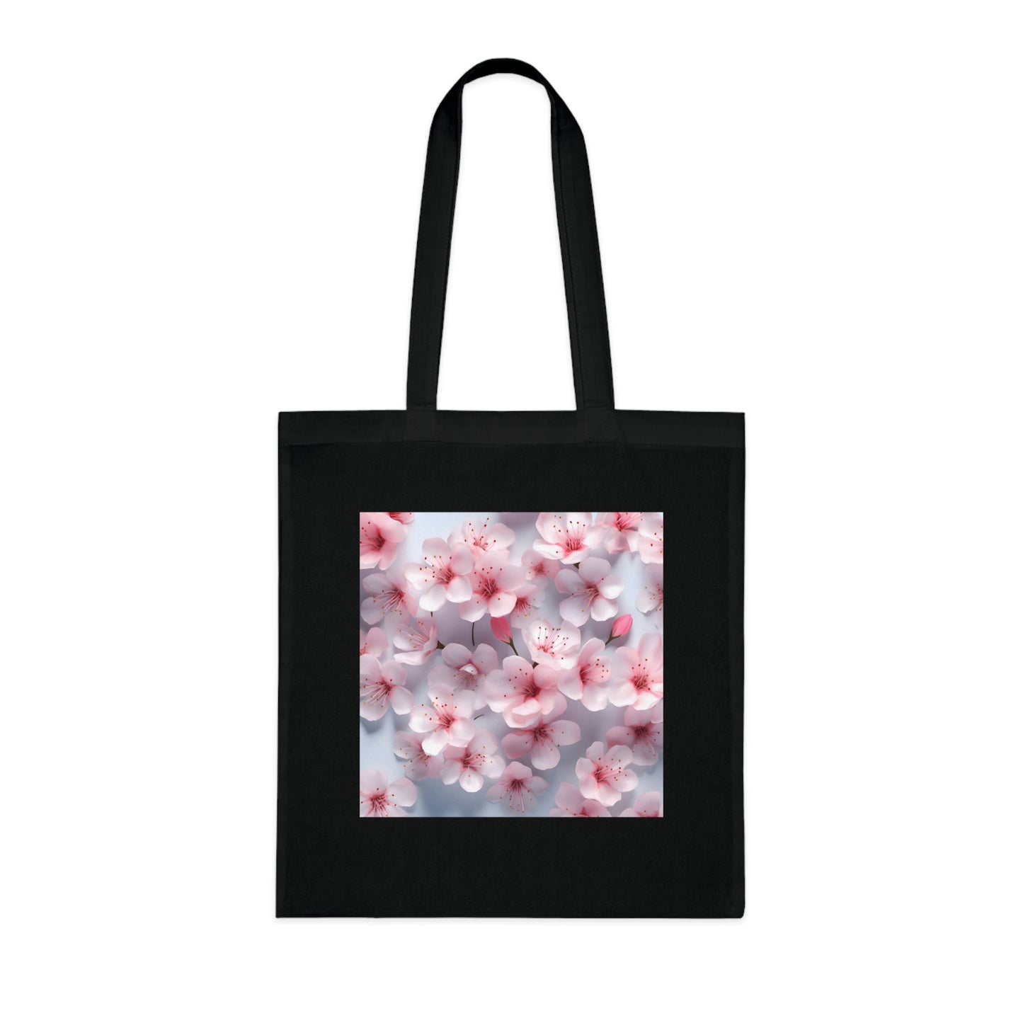 Alt text: "3D Cherry Delight Tote Bag - High-quality, stylish tote with ultra-realistic 3D cherry pattern. Perfect for all seasons. Makes a great gift. Shop now!"