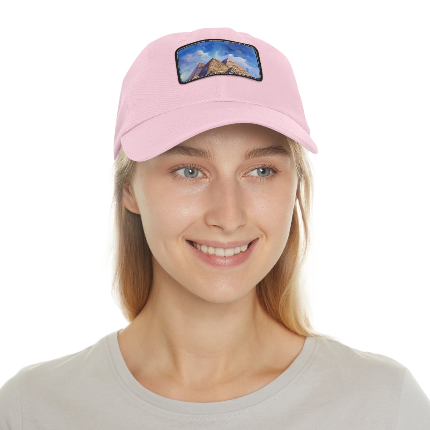 Pyramid Dreams: Egyptian Pyramids Watercolor Baseball Cap