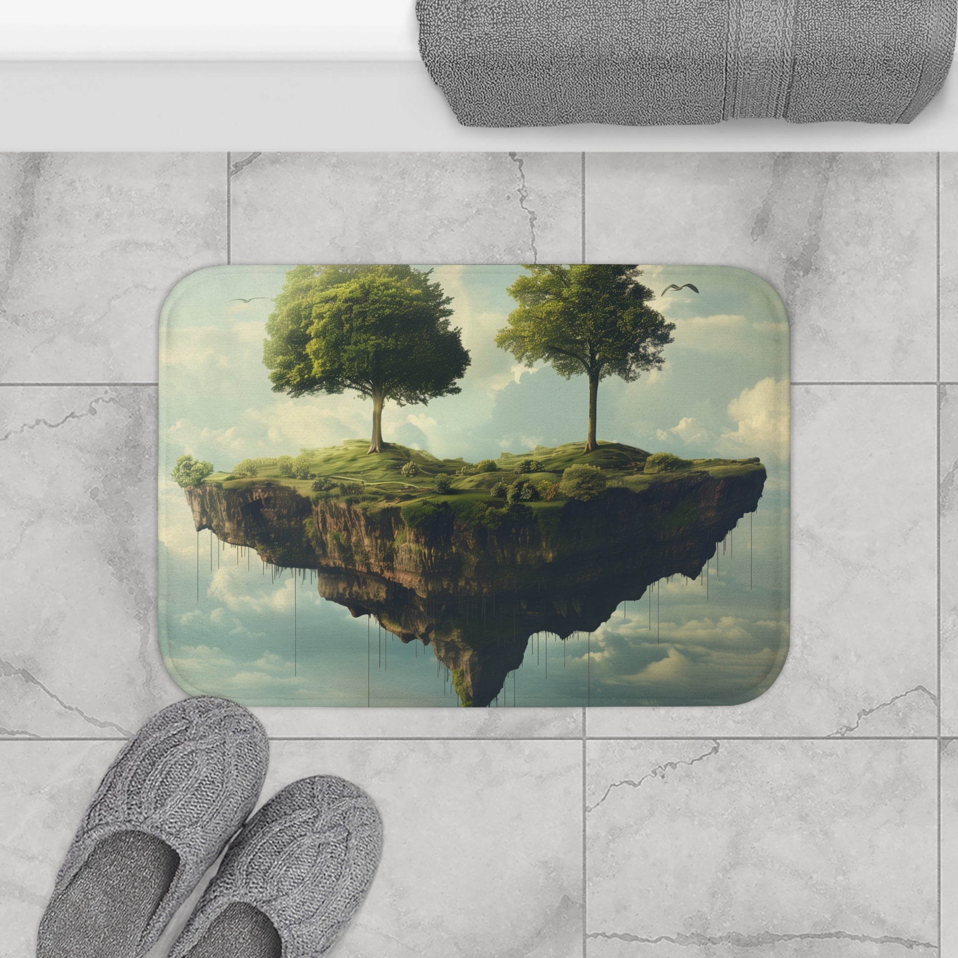 Ethereal Islands Bath Mat | Bath Mats | Bath, Bathroom, Home & Living, Indoor, Sublimation | Prints with Passion