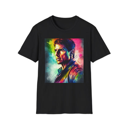 🎨 Cruise Control: A Watercolor Odyssey of Action and Adventure | T-Shirt | Cotton, Crew neck, DTG, Men's Clothing, Neck Labels, Regular fit, T-shirts, Women's Clothing | Prints with Passion