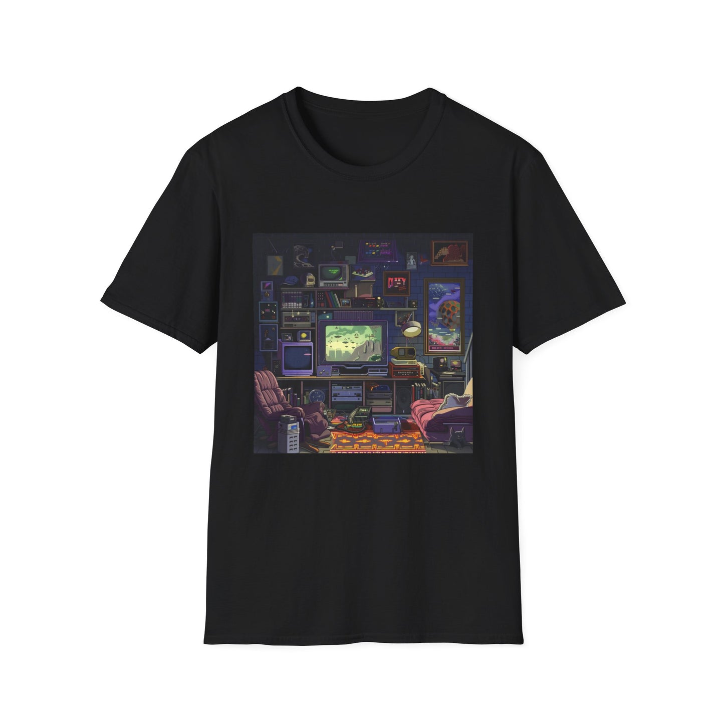 Pixel Power: Retro Gaming Nostalgia T-Shirt | T-Shirt | DTG, Men's Clothing, Regular fit, T-Shirts, Unisex, Women's Clothing | Prints with Passion