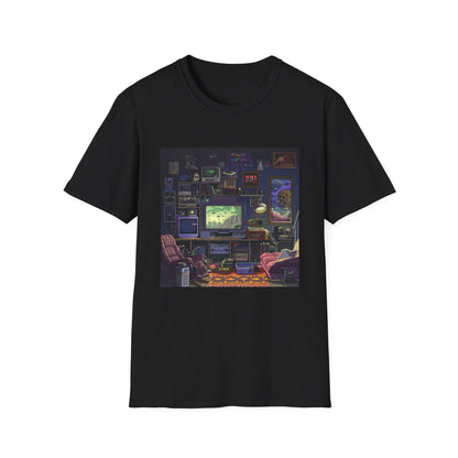 Pixel Power: Retro Gaming Nostalgia T-Shirt | T-Shirt | DTG, Men's Clothing, Regular fit, T-Shirts, Unisex, Women's Clothing | Prints with Passion