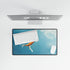 Vibrant Koi Fish Swimming in Sky — XL & XXL Desk Mat — Product Detail View 8