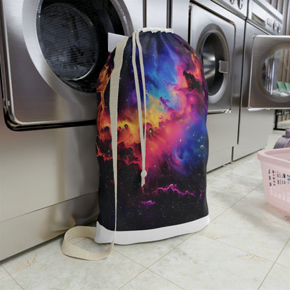 Neon Galaxy Laundry Bag | Home Decor | Accessories, All Over Print, AOP, Bags, Laundry, Sublimation | Prints with Passion