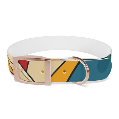 Retro Waves Dog Collar: Vibrant & Stylish