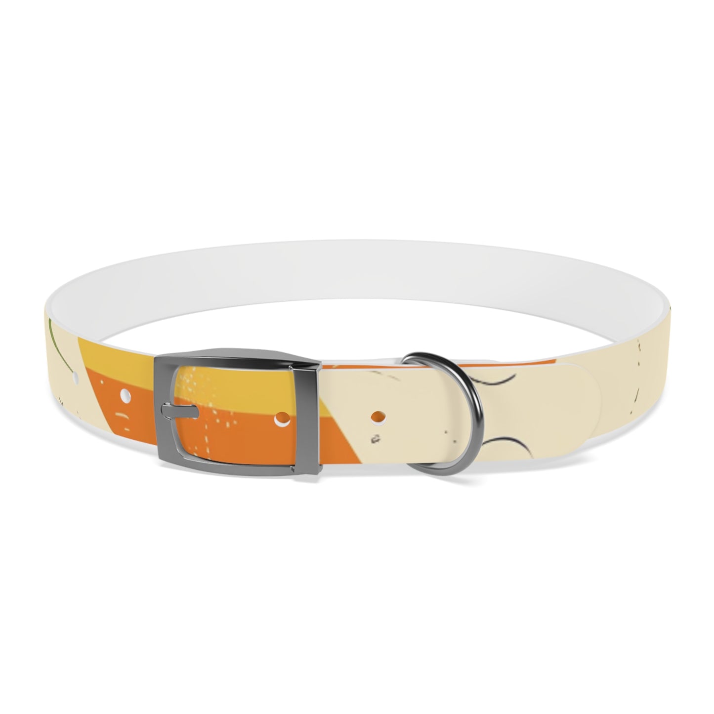 Retro Wave Dog Collar: Colorful & Stylish