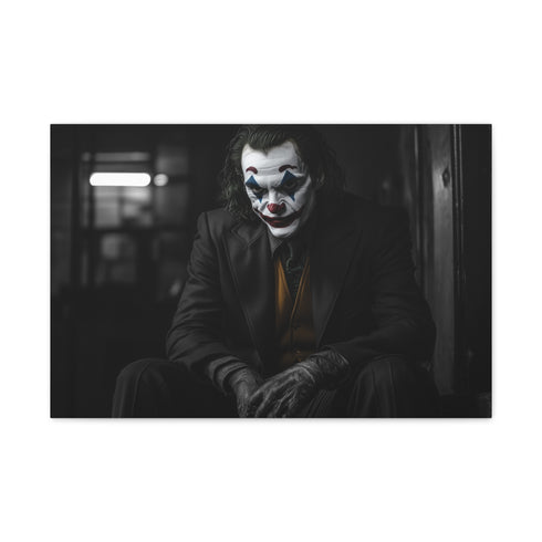 Jack Nicholson Classic Cinema Portrait — Canvas Wall Art — Front Gallery-Wrapped Canvas View